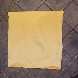 Pillow case yellow